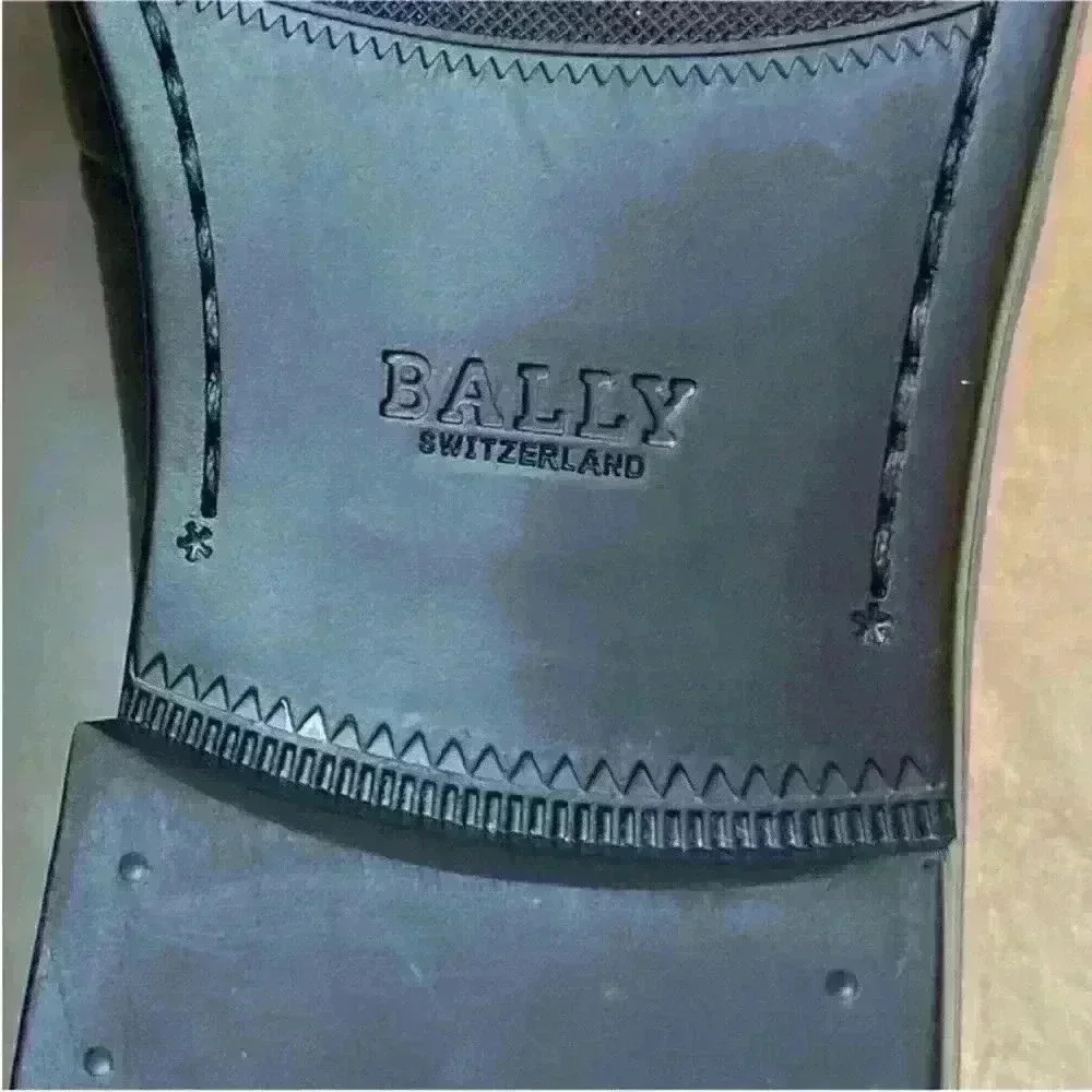 Bally Men's "Cathio" Black Leather Loafer With Horse Bit Buckle U.S. Size 7.5 D - Picture 9 of 12